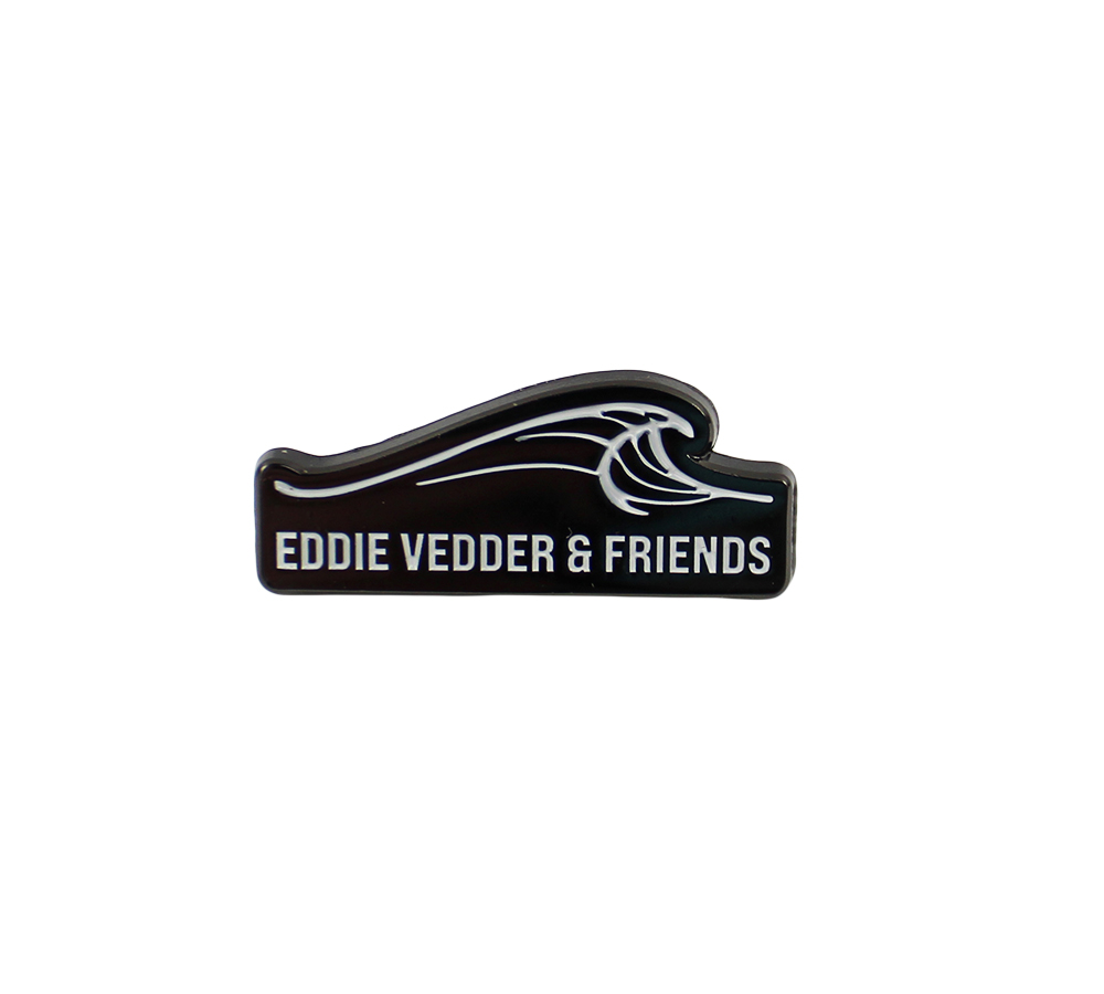 Pearl Jam Ohana Fest 2026 Eddie Vedder and Friends Enamel Wave Pin