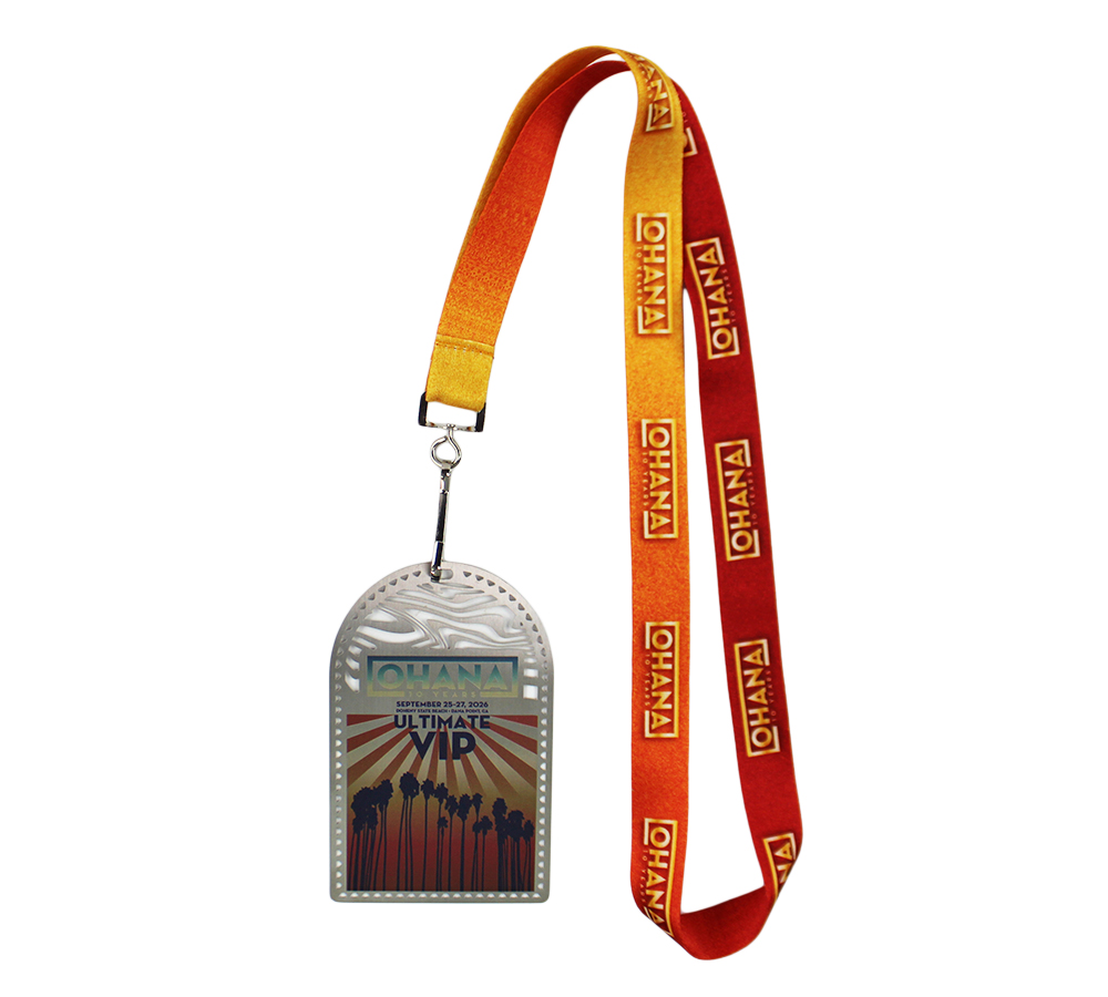 Pearl Jam Ohana Fest 2026 Ultimate VIP Pass with Lanyard