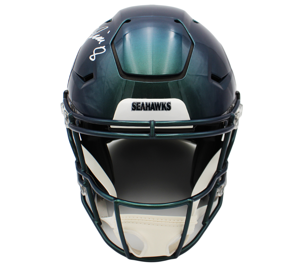 Jadarian Price Signed Seattle Seahawks Speed Flex Authentic Rivalries NFL Helmet - Radtke Sports Authenticated - Image 3
