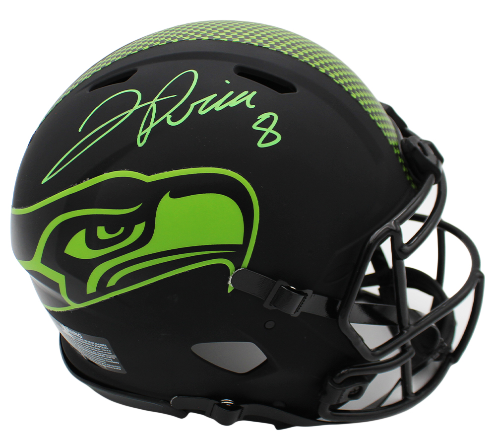 Jadarian Price Signed Seattle Seahawks Speed Authentic Eclipse NFL Helmet - Radtke Sports Authenticated