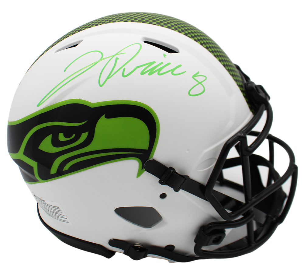 Jadarian Price Signed Seattle Seahawks Speed Authentic Lunar NFL Helmet - Radtke Sports Authenticated