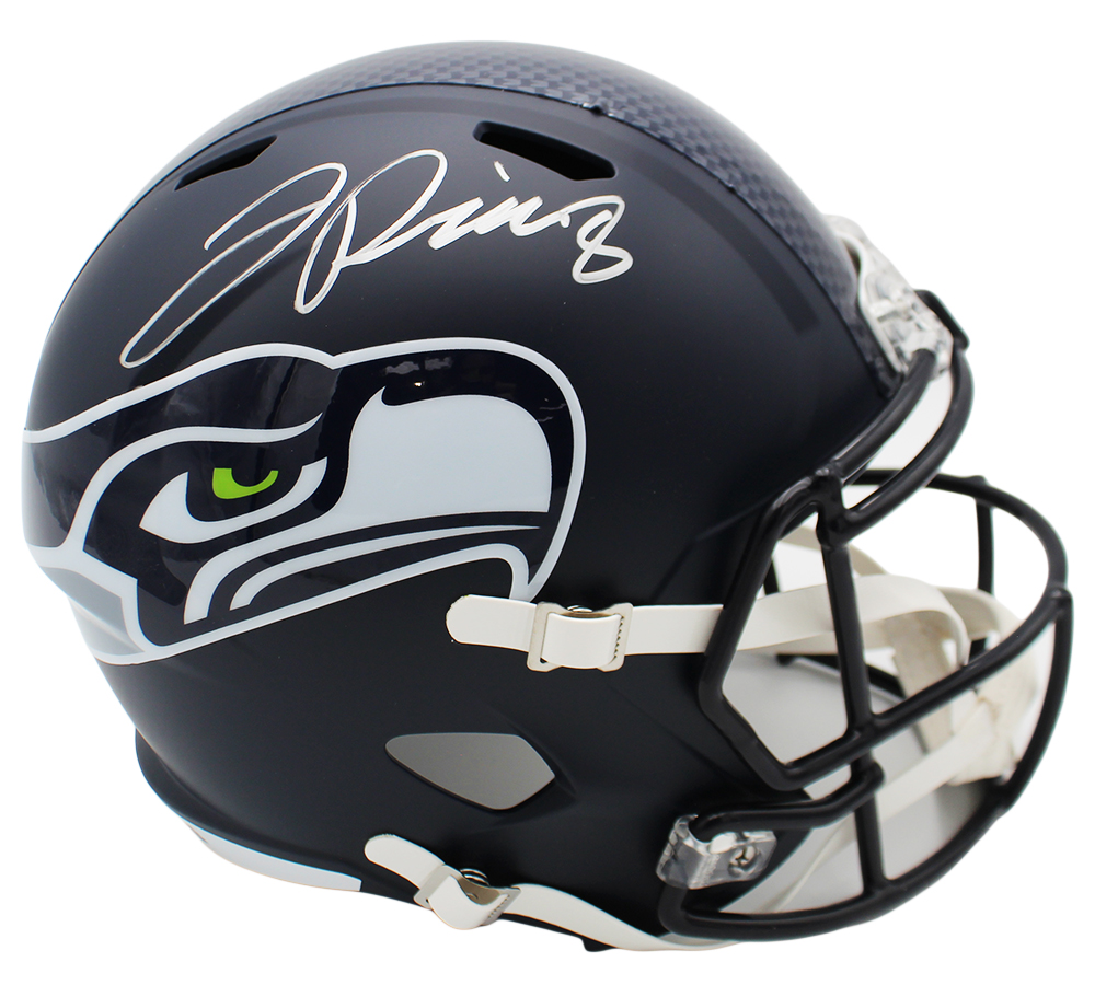 Jadarian Price Signed Seattle Seahawks Speed Full Size NFL Helmet - Radtke Sports Authenticated