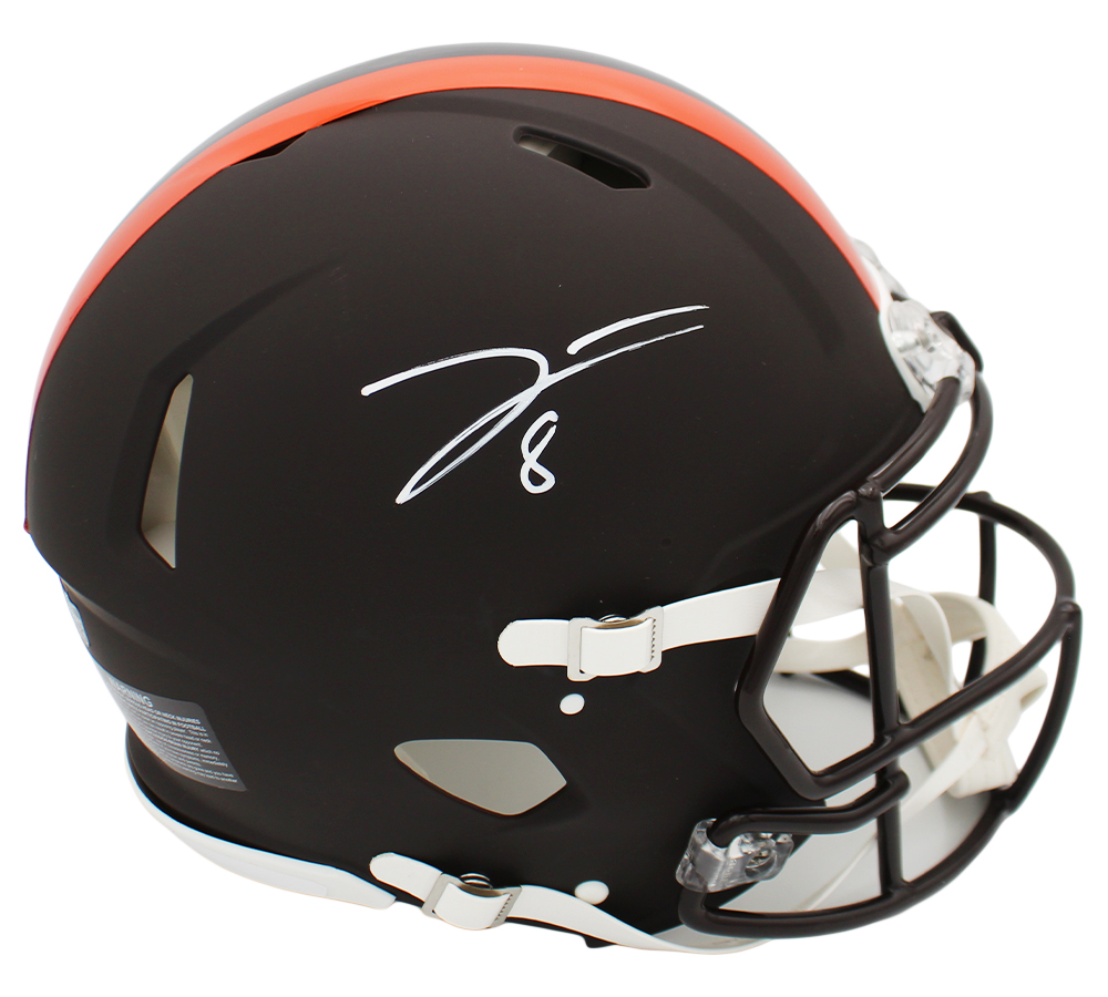 Jared Verse Signed Cleveland Browns Speed Authentic Alternate NFL Helmet - Radtke Sports Authenticated