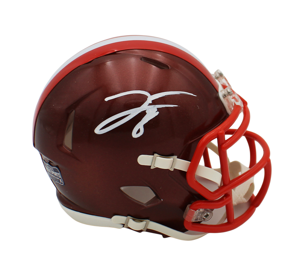 Jared Verse Signed Cleveland Browns Speed Flash NFL Mini Helmet - Radtke Sports Authenticated