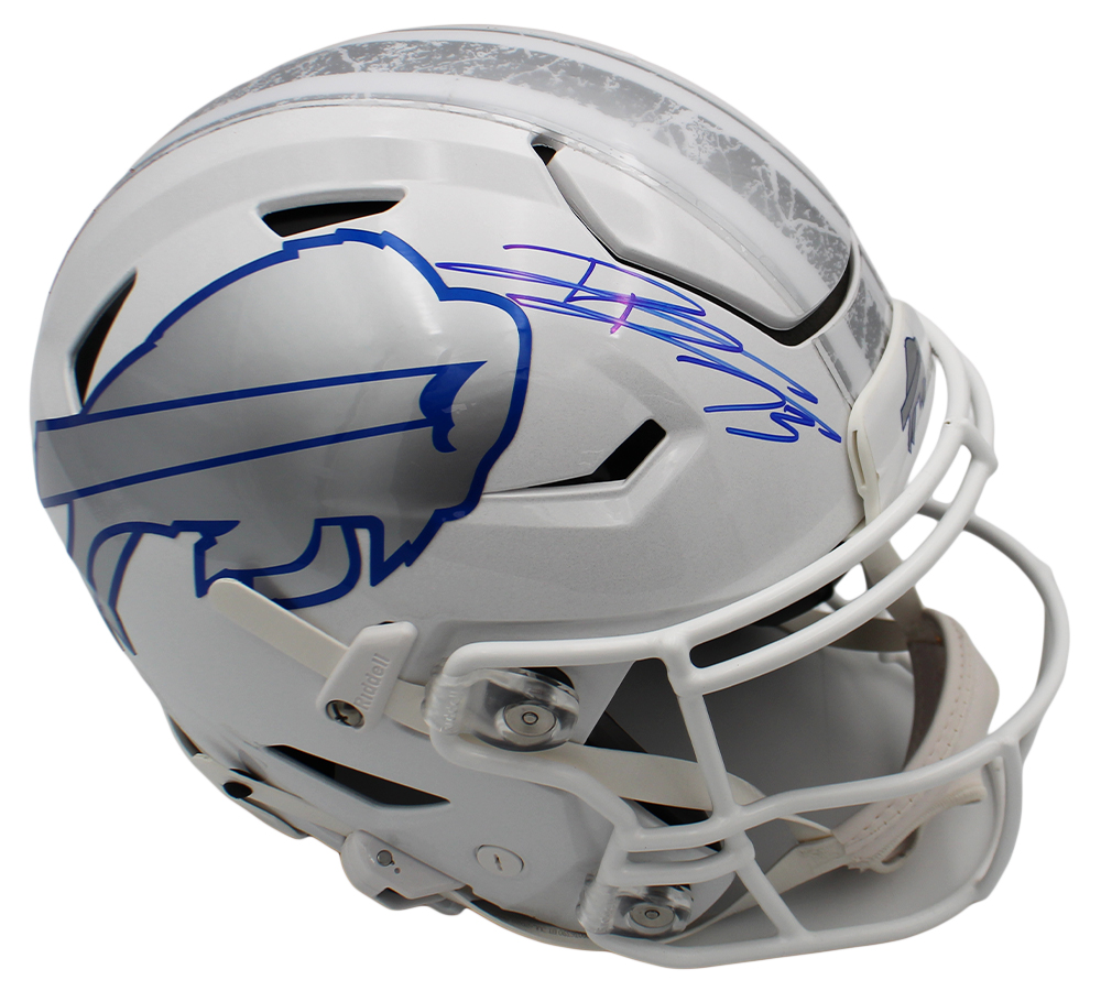 Dion Dawkins Signed Buffalo Bills Speed Flex Authentic Rivalries NFL Helmet - JSA Authenticated - Image 2